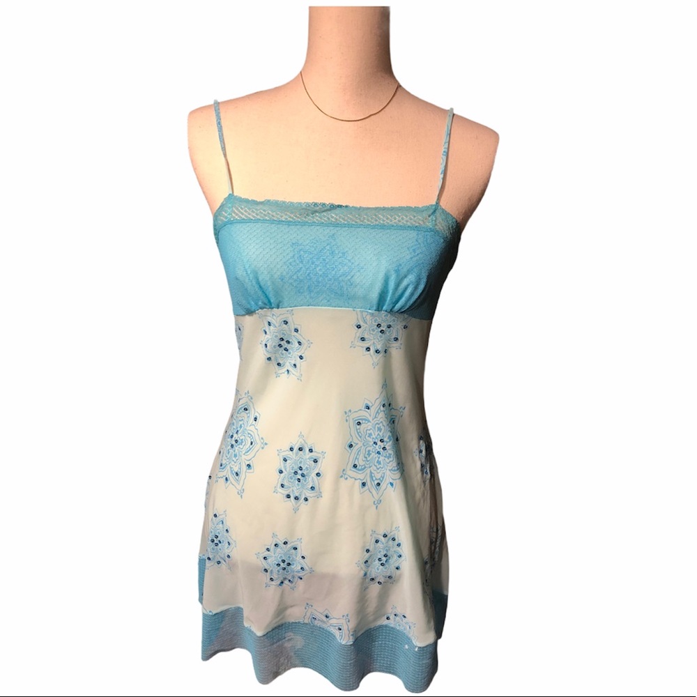 Victoria’s Secret Blue Sheer Babydoll - Medium